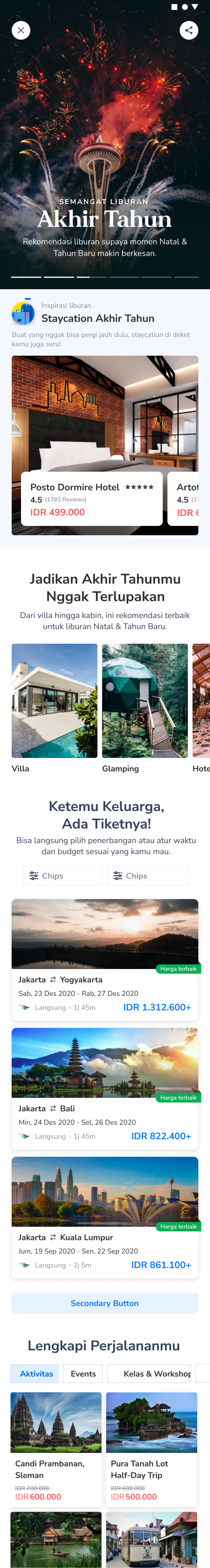 New Year Eve curation page